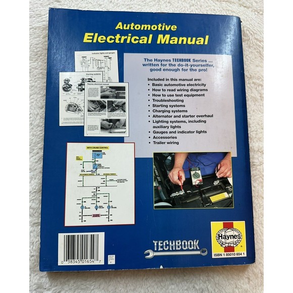 1989 Specialized Haynes Automotive ELECTRICAL Manual 10420 Auto Techbook - Picture 3 of 10